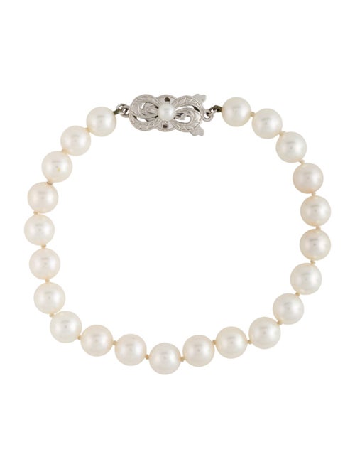 Mikimoto 18K Pearl Bead Strand Bracelet