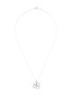 Mikimoto Pearl Clover Pendant Necklace