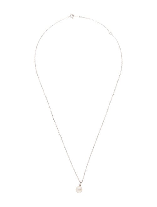 Mikimoto 18K Pearl Pendant Necklace