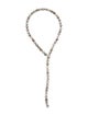 Mikimoto 18K Pearl & Diamond Lavalier Necklace