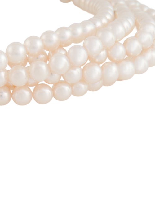 Mikimoto 18K Pearl Multistrand Choker Necklace
