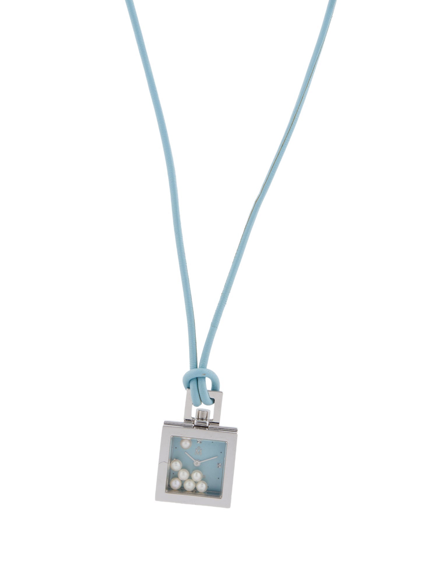 Mikimoto Pendant Necklace Watch
