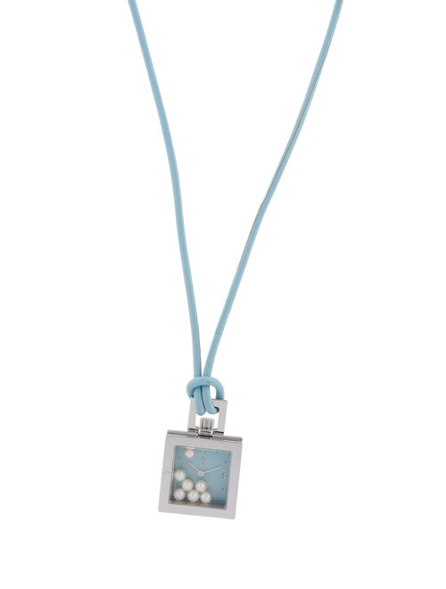 Mikimoto Pendant Necklace Watch