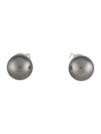 Mikimoto 18K Cultured Pearl Stud Earrings