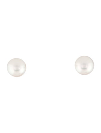 Mikimoto 18K Pearl Stud Earrings