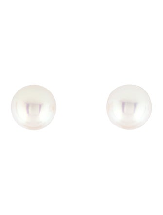 Mikimoto 18K Pearl Stud Earrings