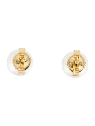 Mikimoto 18K Pearl Stud Earrings
