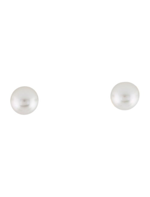 Mikimoto Blue Lagoon 14K Akoya Cultured Pearl Stud Earrings