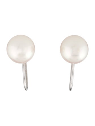 Mikimoto 18K Pearl Clip-On Earrings