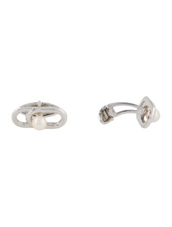 Mikimoto Pearl Cufflinks