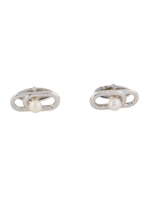 Mikimoto Pearl Cufflinks