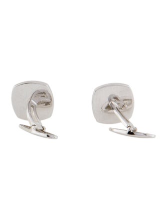 Mikimoto Pearl & Mother Of Pearl Square Cufflinks