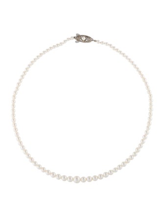 Mikimoto Graduated Pearl Necklace