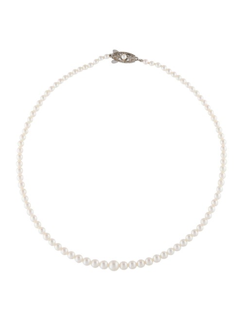 Mikimoto Graduated Pearl Necklace