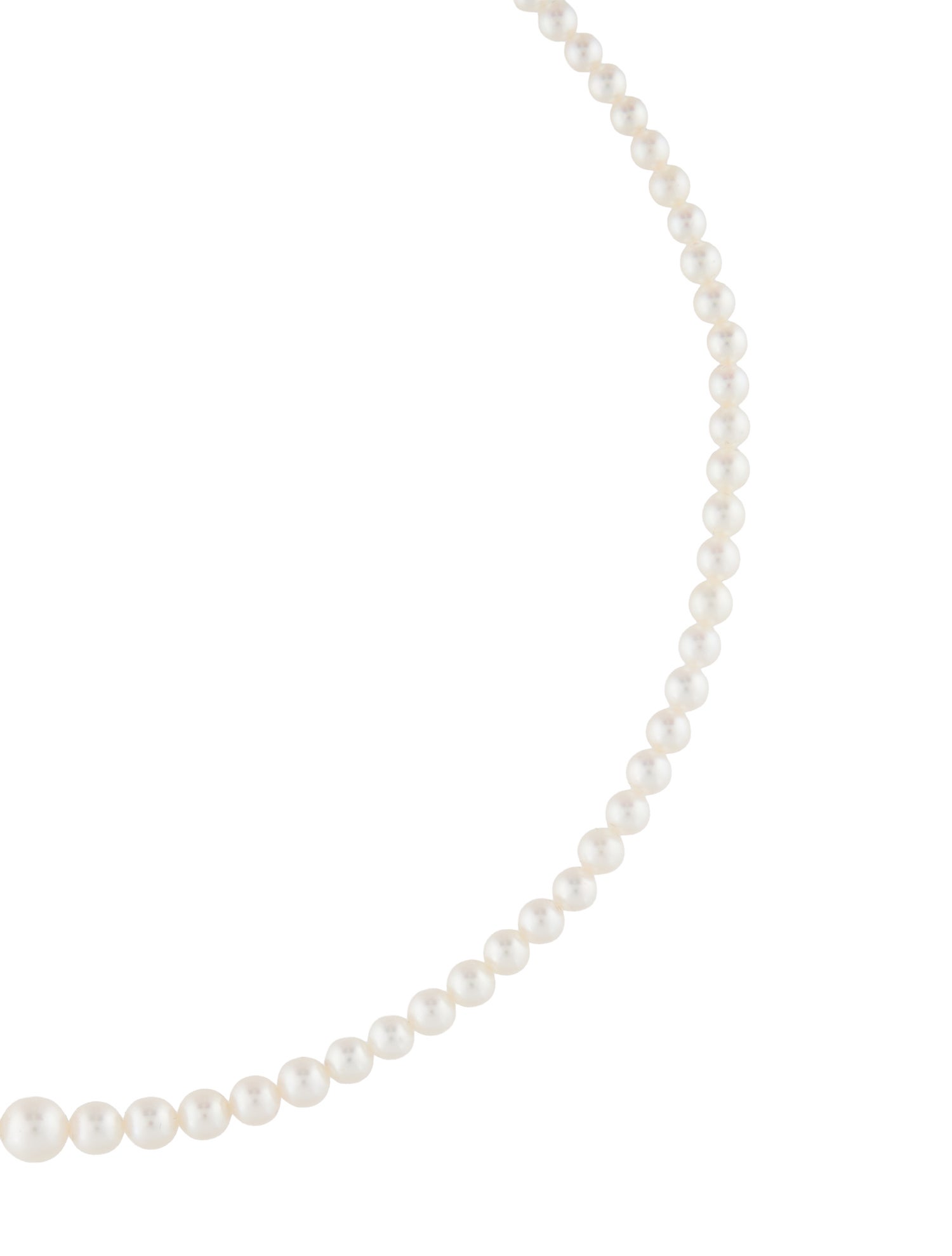 Mikimoto Graduated Pearl Necklace