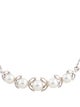 Mikimoto Pearl Leaf Station Necklace