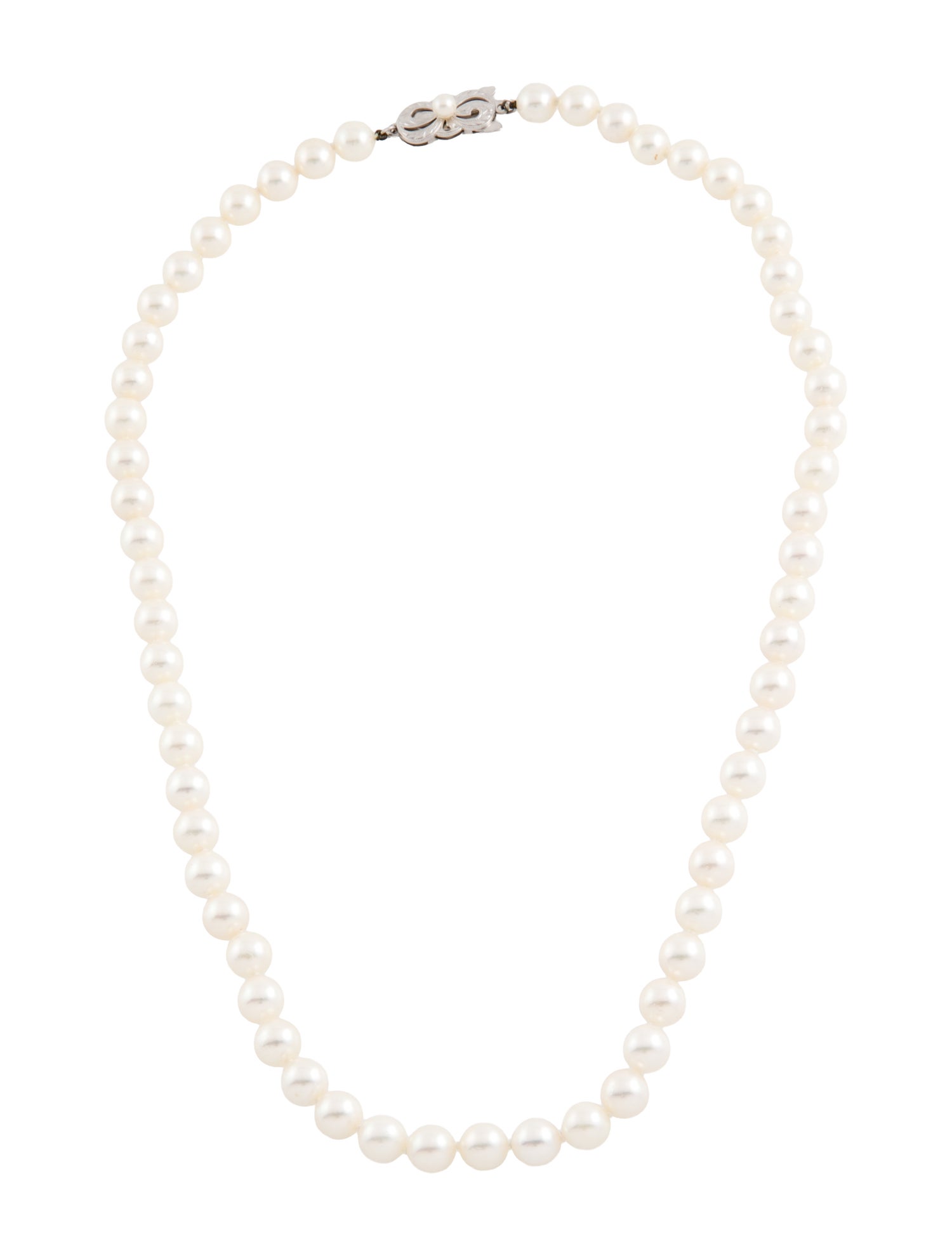 Mikimoto 18K Akoya Cultured Pearl Strand Necklace