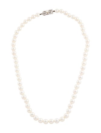 Mikimoto 18K Akoya Cultured Pearl Strand Necklace