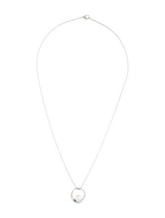 Mikimoto 18K Pearl Pendant Necklace