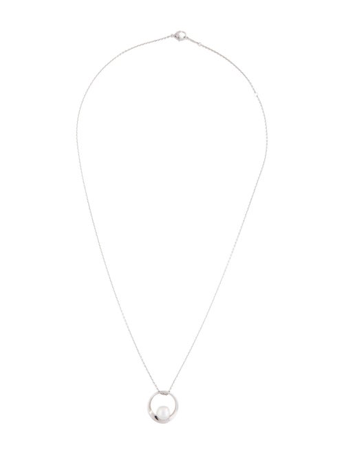 Mikimoto 18K Pearl Pendant Necklace