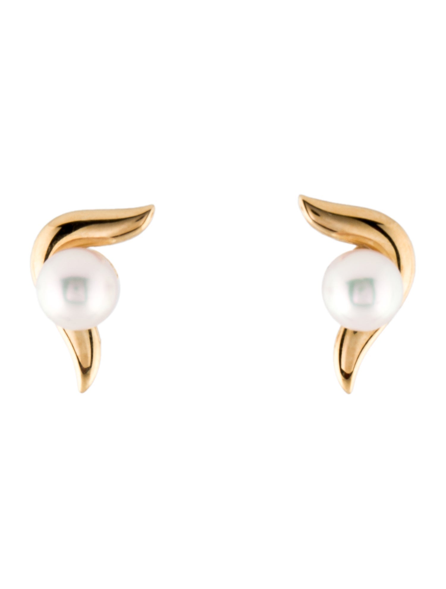 Mikimoto 18K Pearl Studs