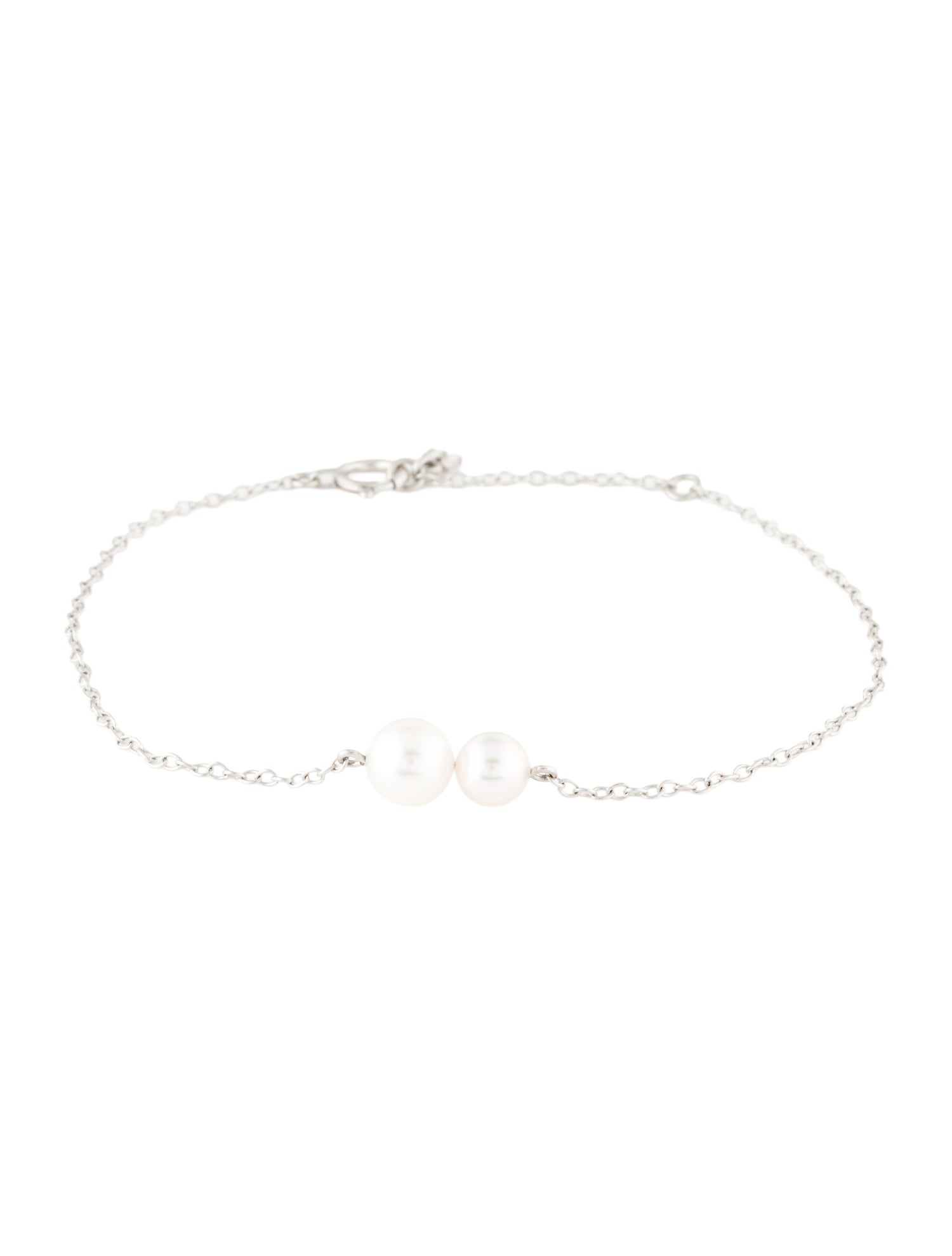 Mikimoto 18K Pearl Station Bracelet