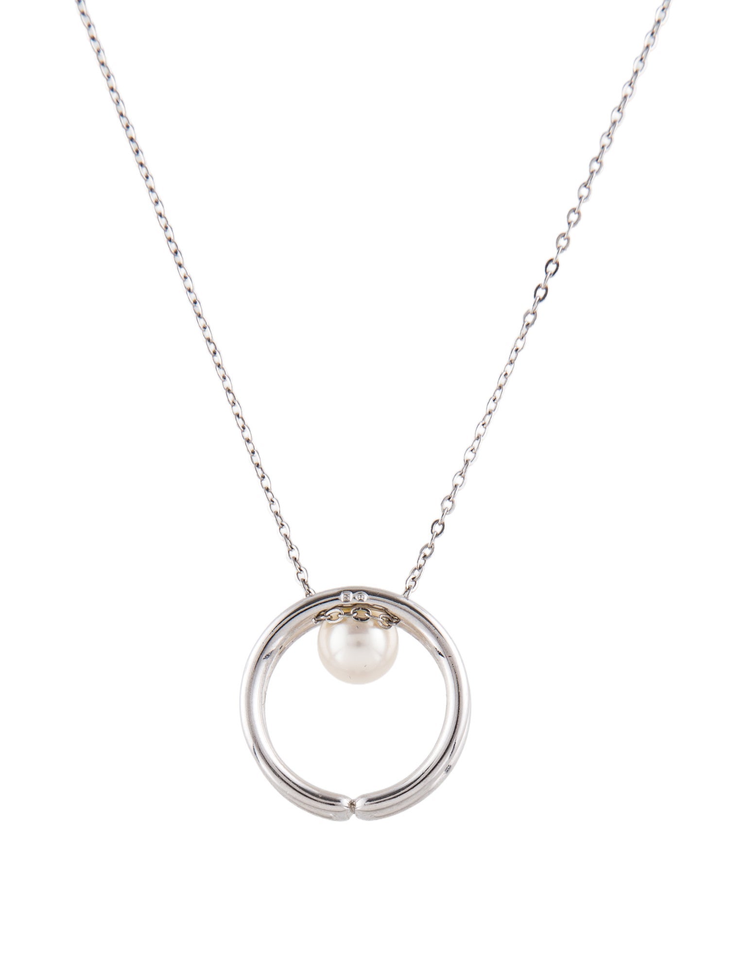 Mikimoto Lane Crawford Pearl Pendant Necklace