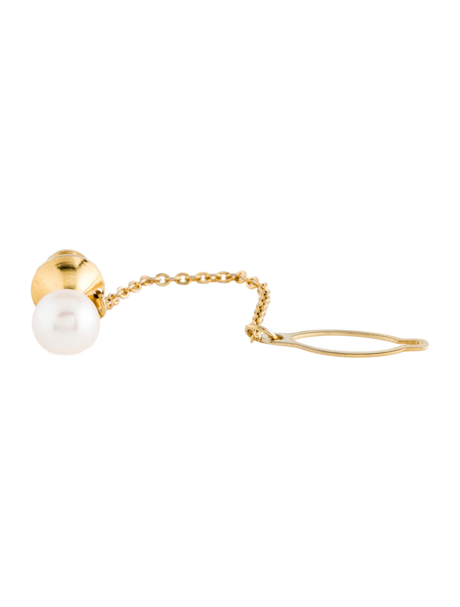 Mikimoto Vintage 14K Pearl Tie Tack