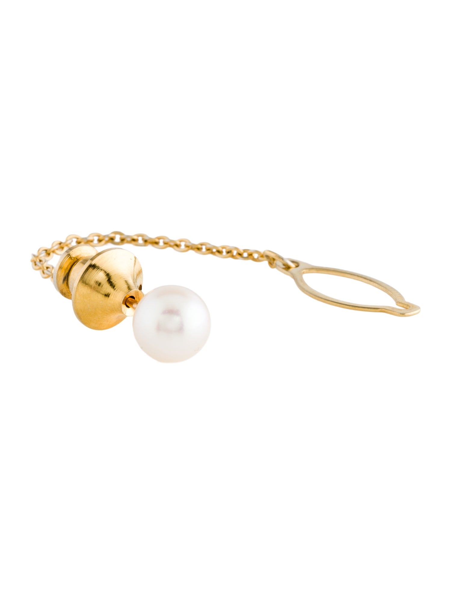 Mikimoto Vintage 14K Pearl Tie Tack