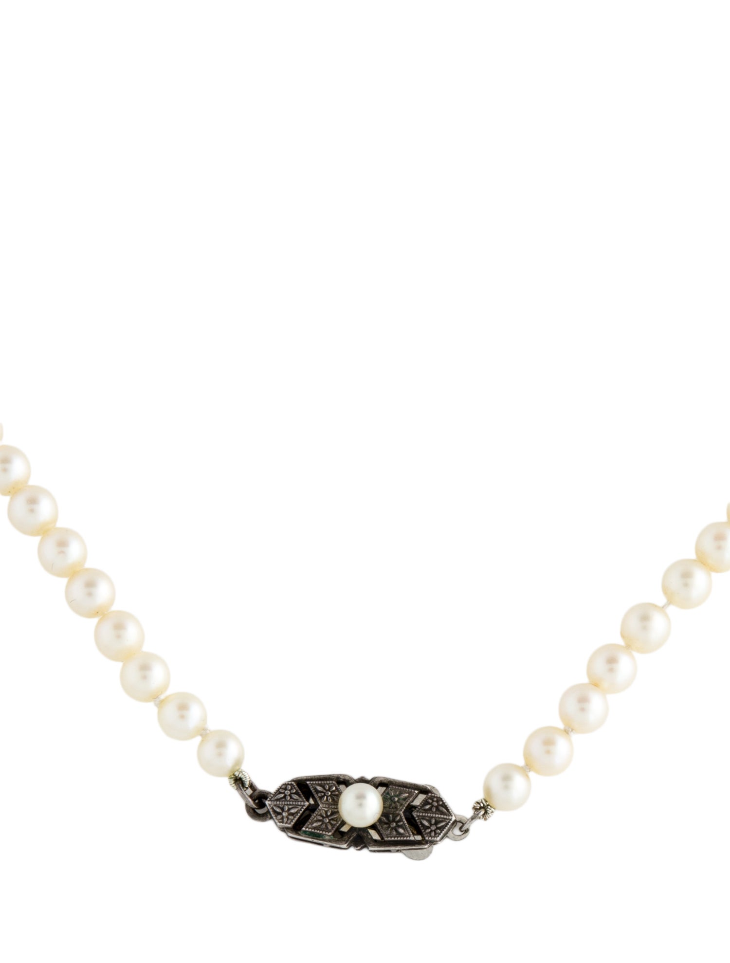 Mikimoto Pearl Graduated Strand Necklace
