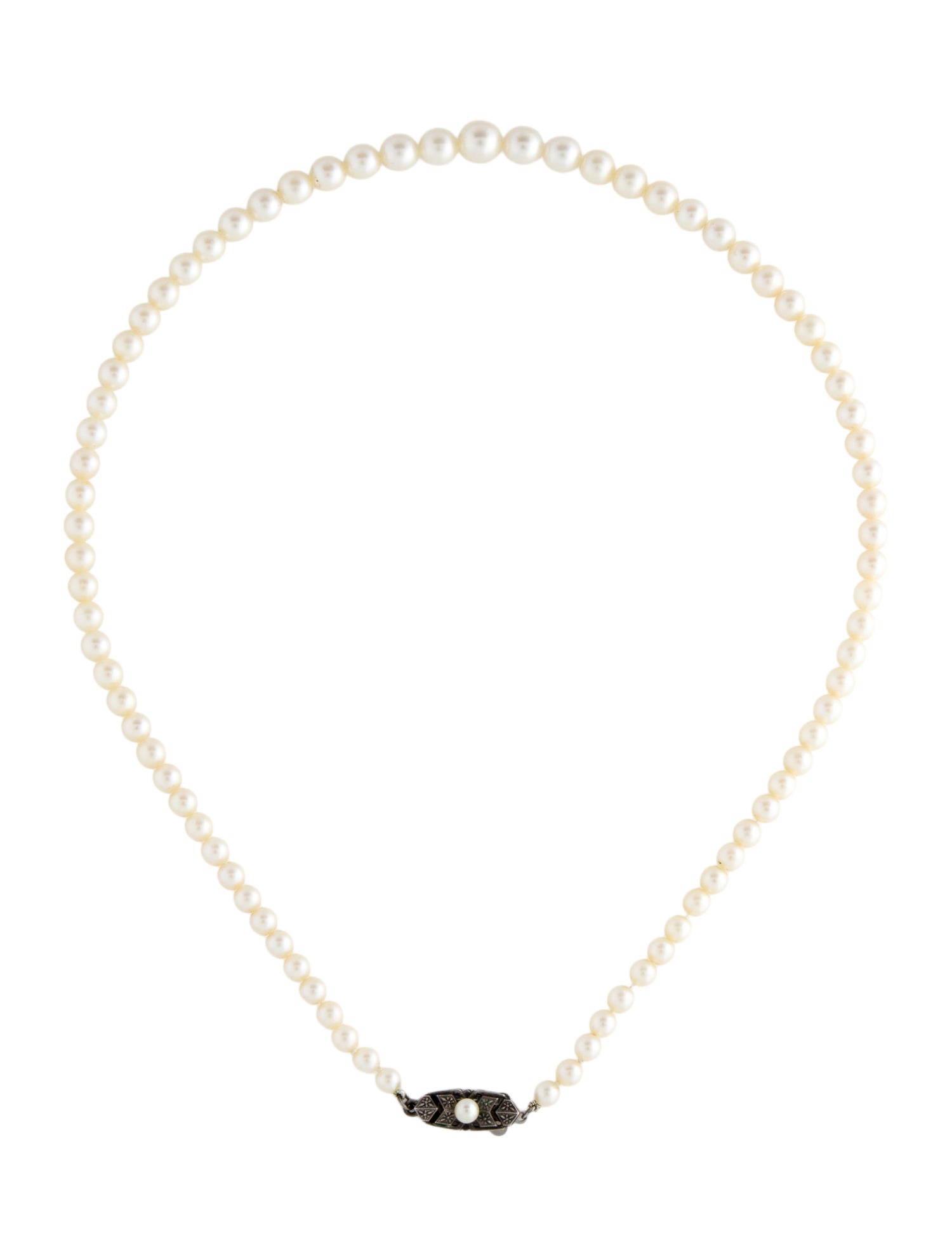 Mikimoto Pearl Graduated Strand Necklace