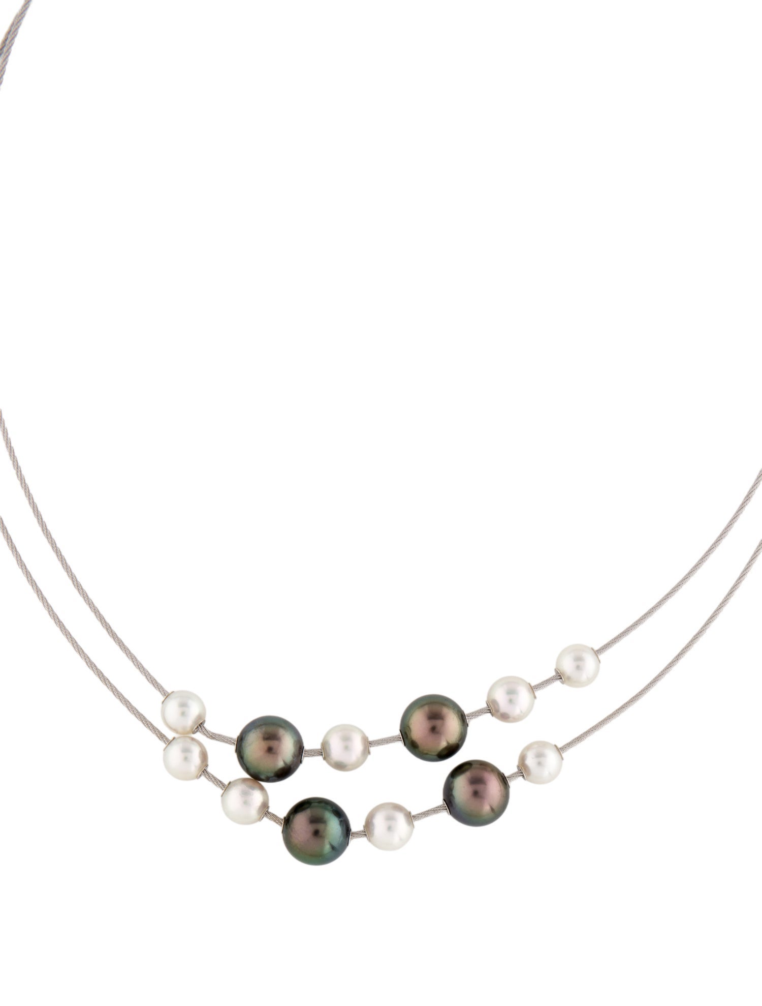 Mikimoto 18K Pearl Multistrand Necklace