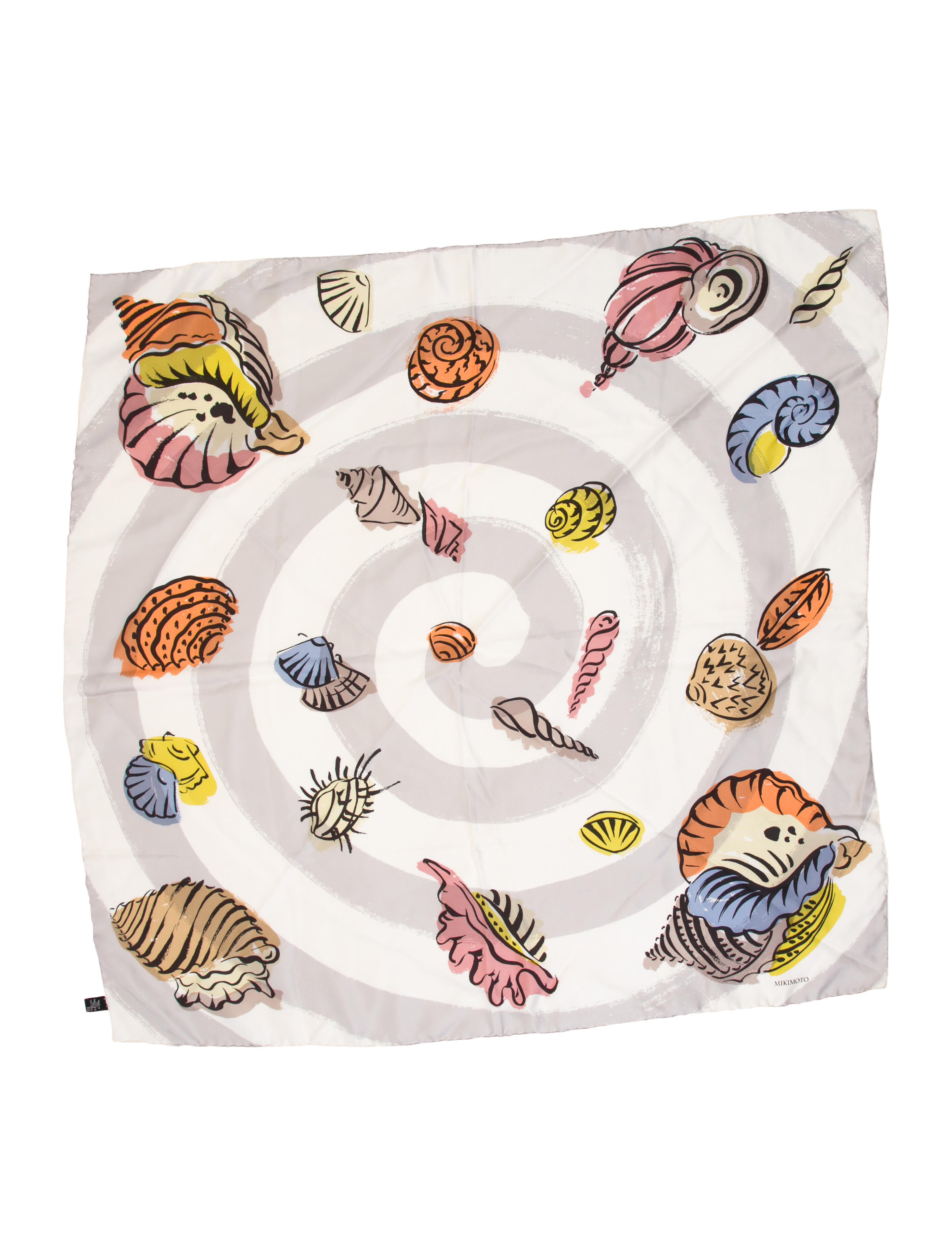 Mikimoto Silk Vintage Scarf