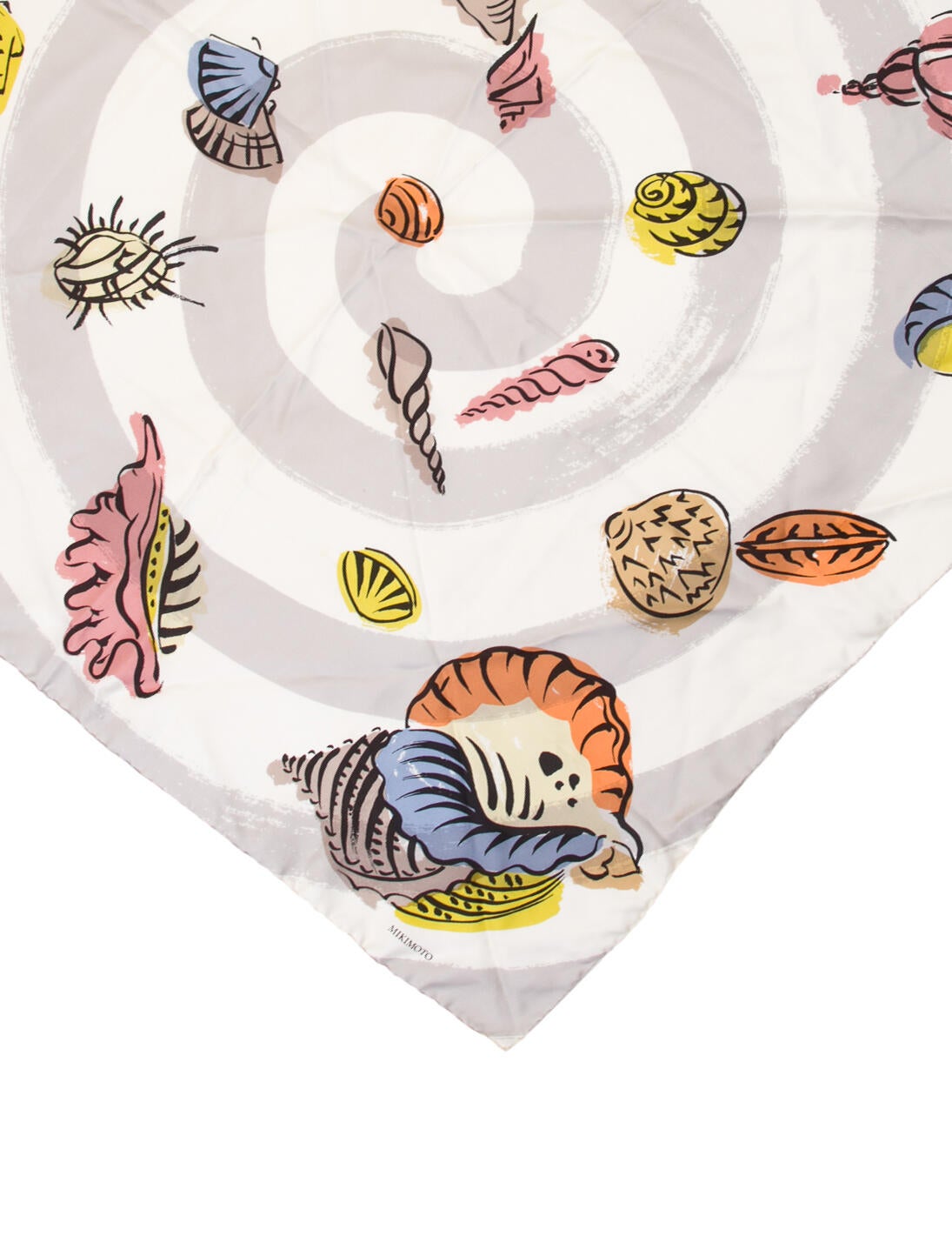 Mikimoto Silk Vintage Scarf