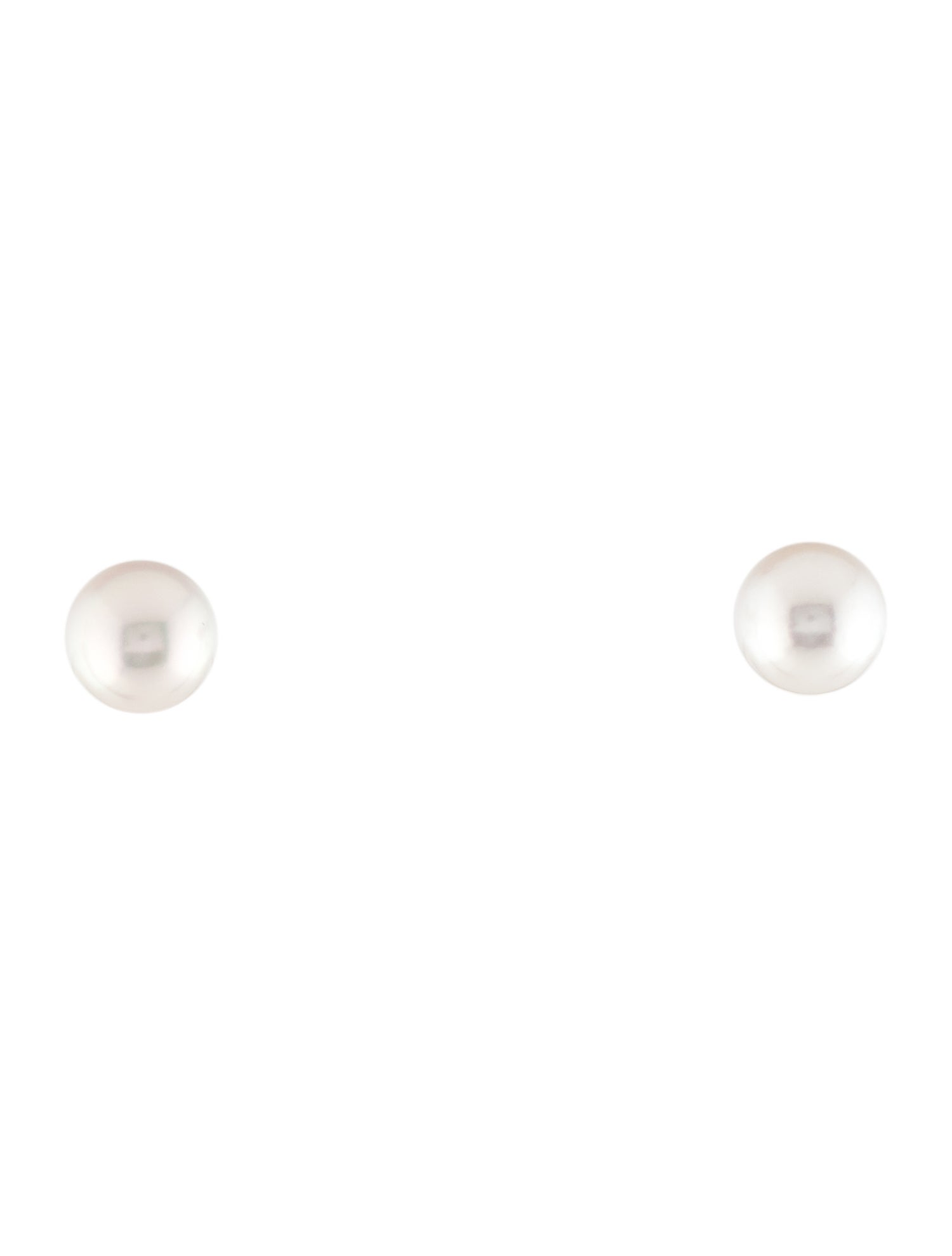 Mikimoto 18K Pearl Morning Dew Double Drop Earrings