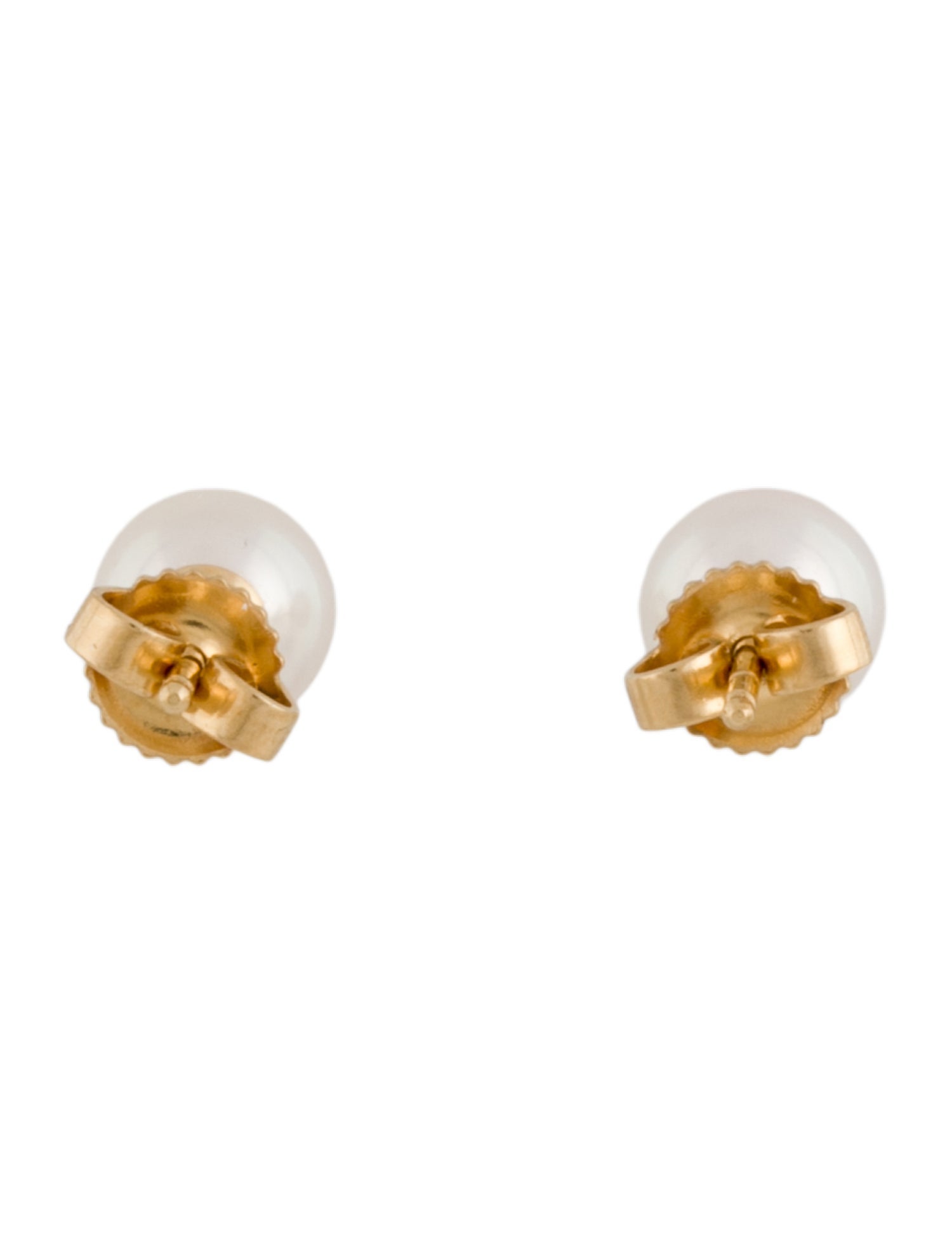 Mikimoto 18k Pearl Stud Earrings