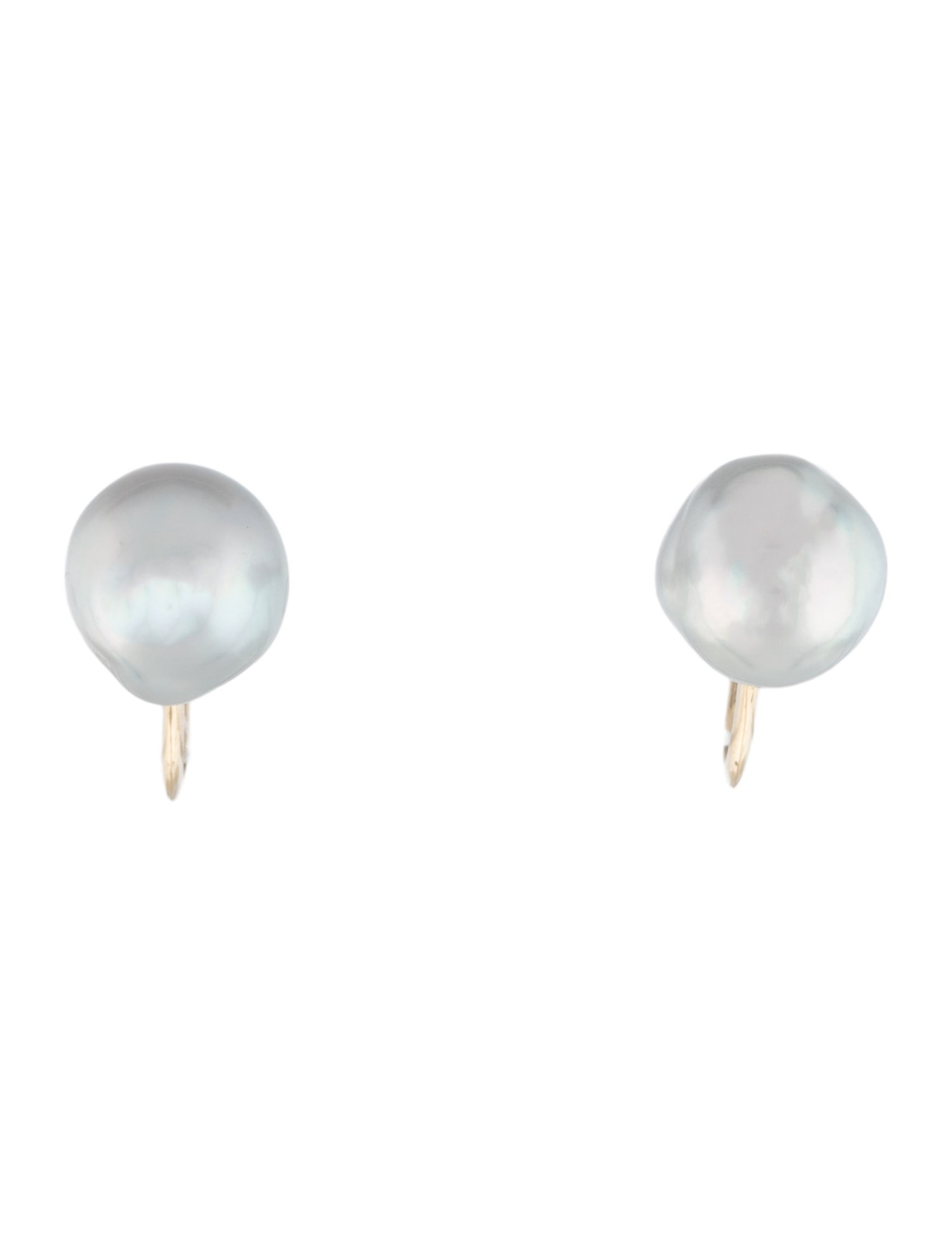 Mikimoto 14K Pearl Clip-On Earrings