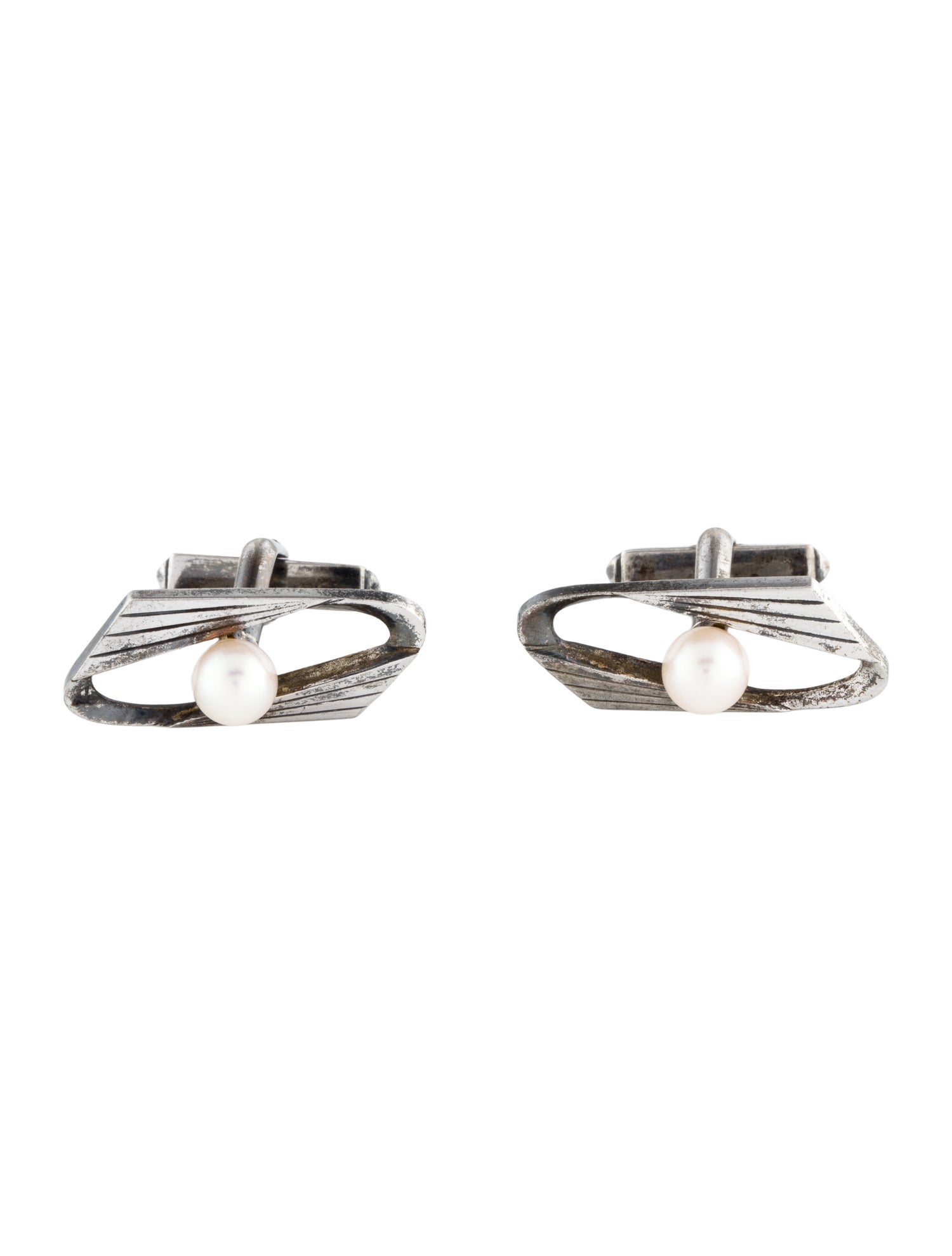 Mikimoto Cultured Pearl Cufflinks
