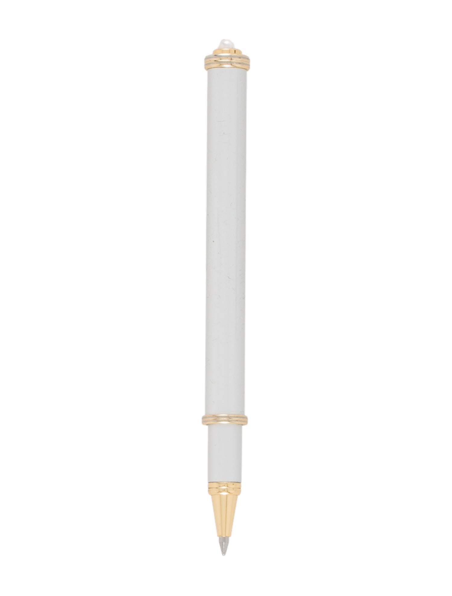 Mikimoto Pearl-Accented Ballpoint Pen