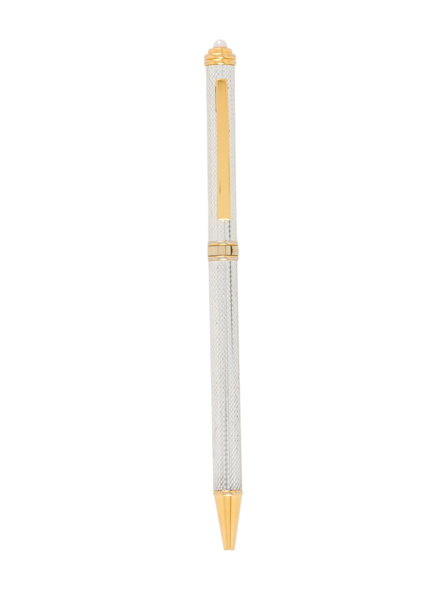 Mikimoto Pearl-Accented Ballpoint Pen