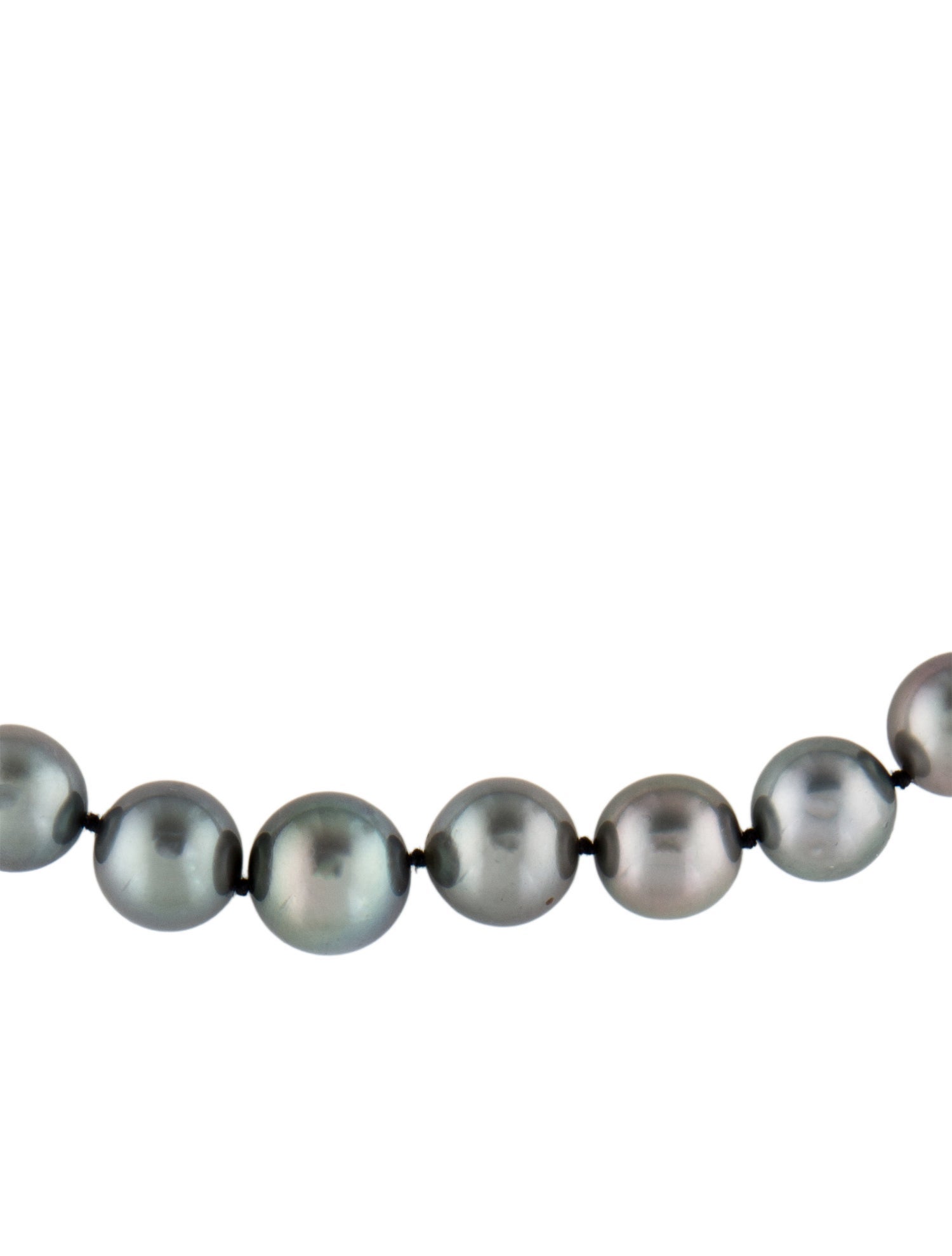 Mikimoto 18K Graduated Pearl Strand Necklace