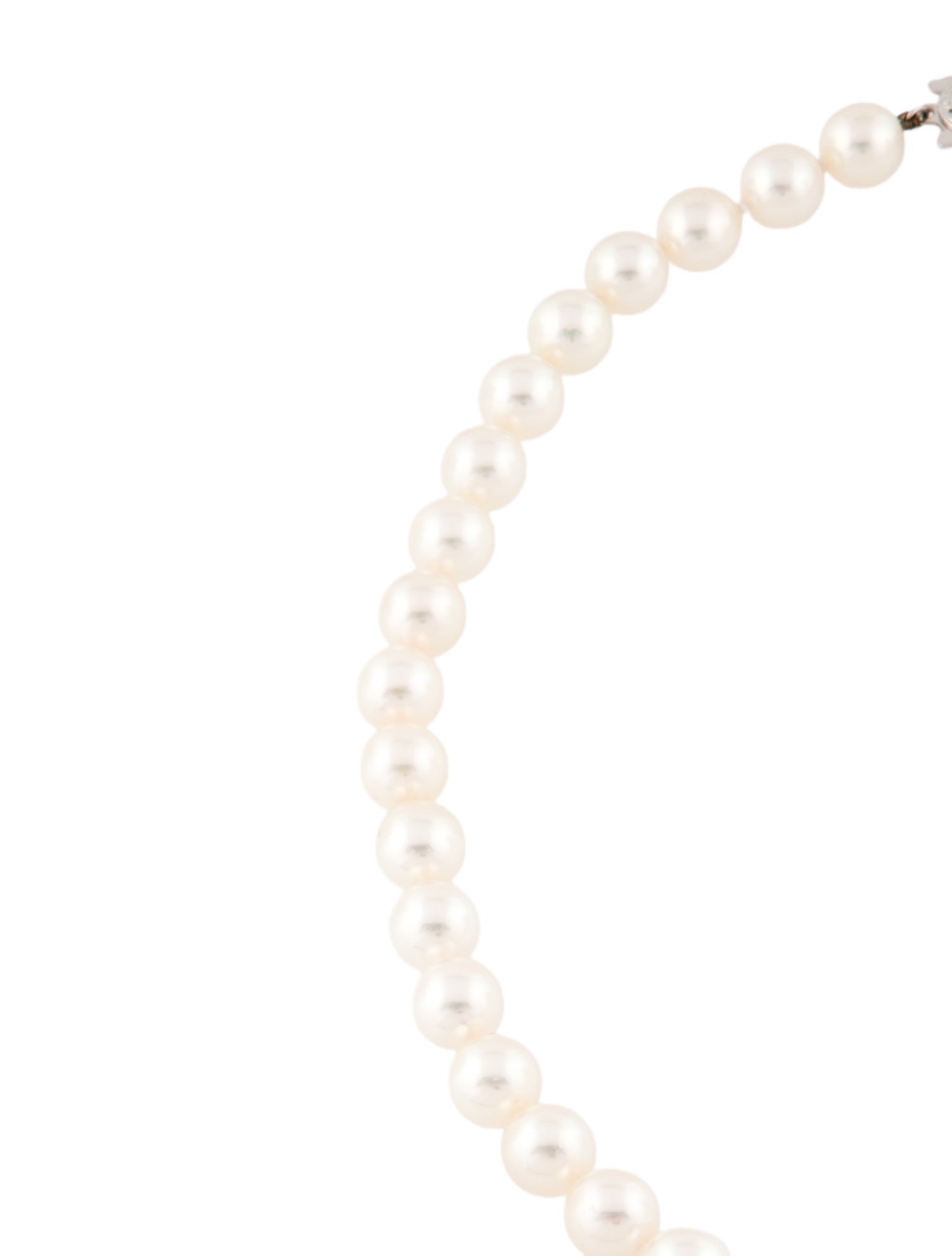 Mikimoto 18K Akoya Cultured Pearl Strand Necklace