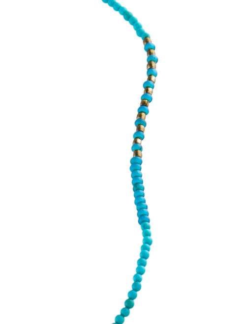 Mikia Bead & Shell Bead Strand Necklace