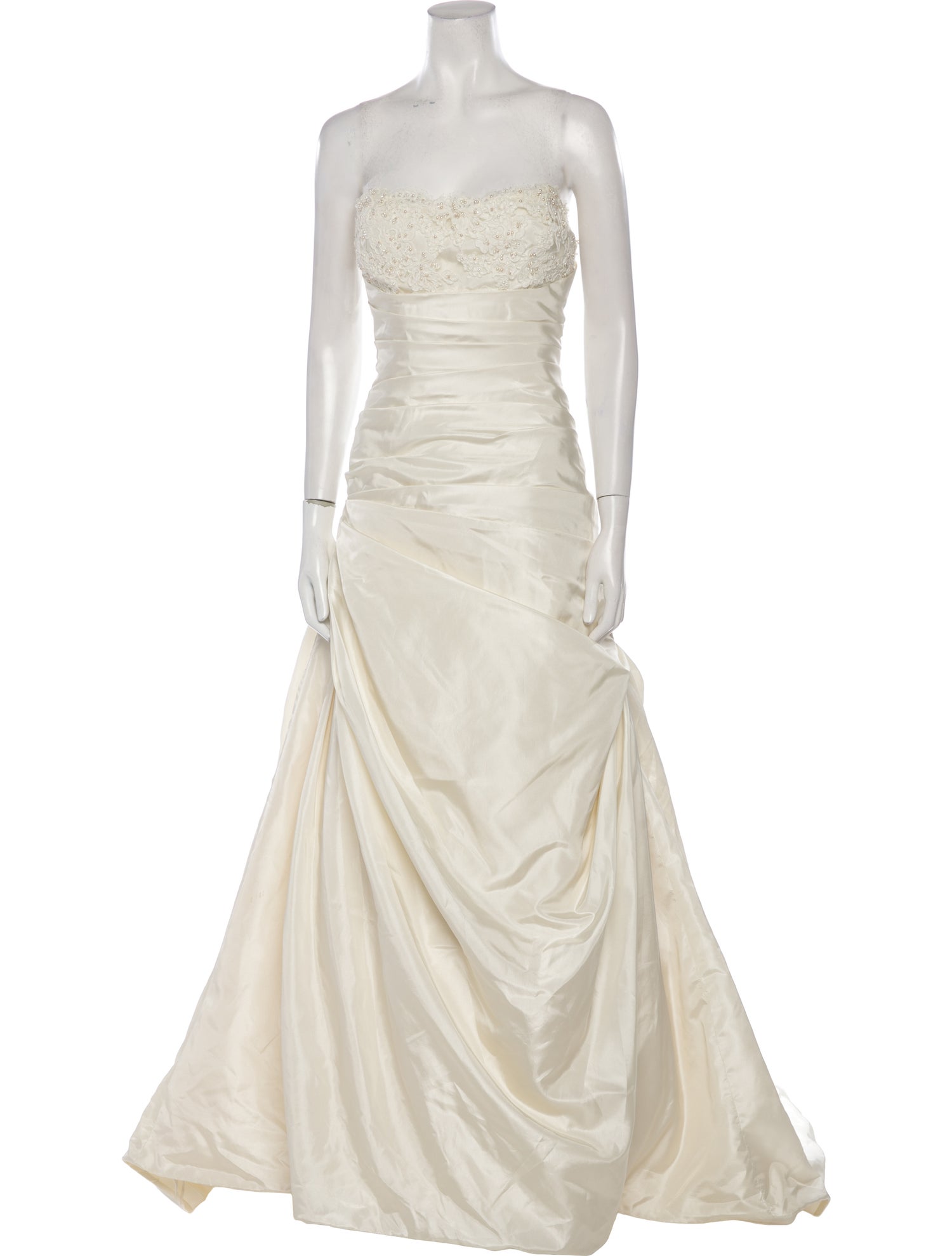 Mikaella Strapless Long Dress