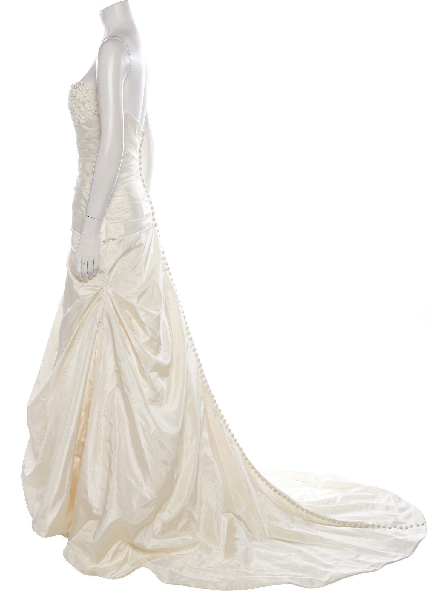 Mikaella Strapless Long Dress