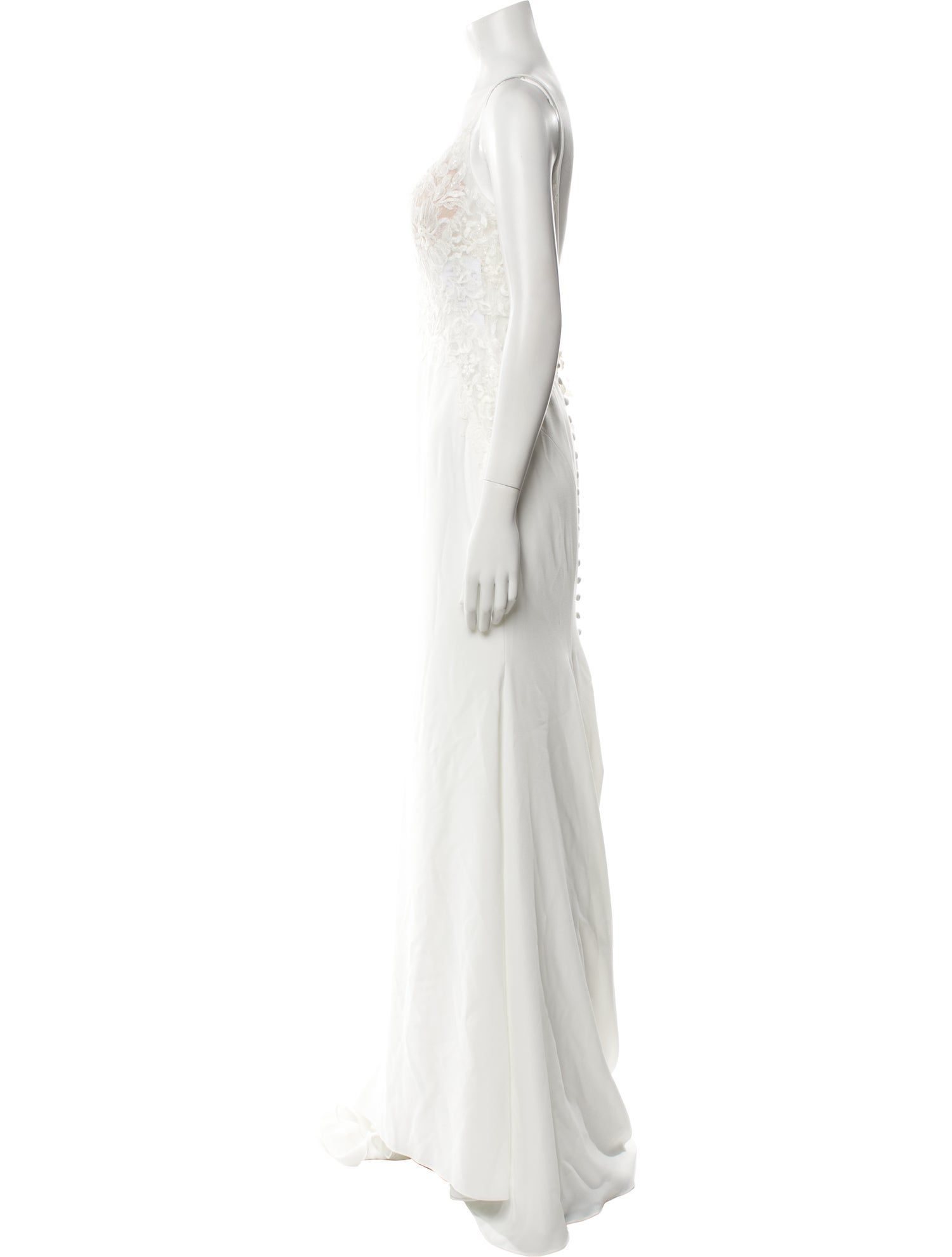 Mikaella V-Neck Long Dress