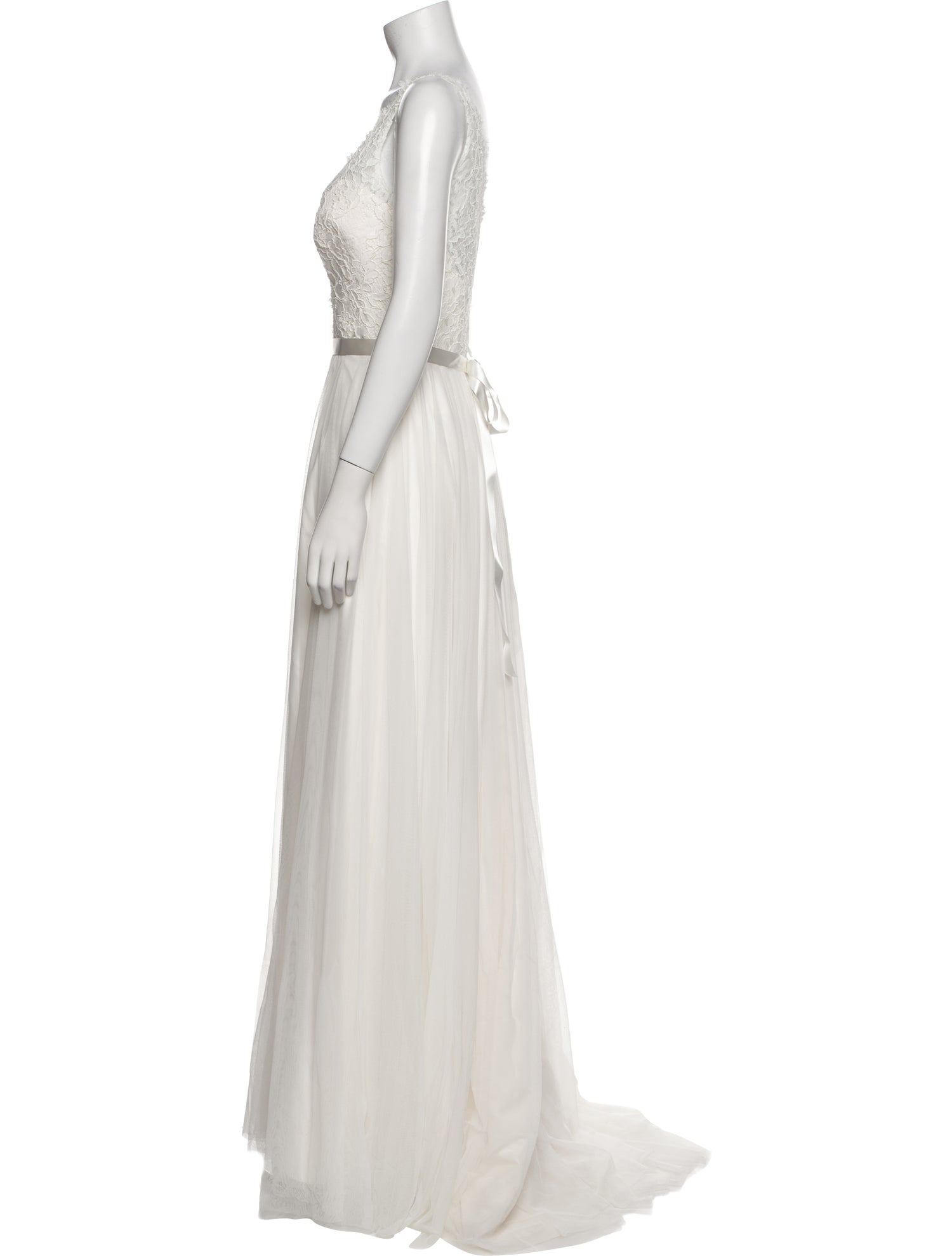 Mikaella V-Neck Long Dress