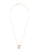Mimi So 18K Diamond Small Piece Square Swing Necklace