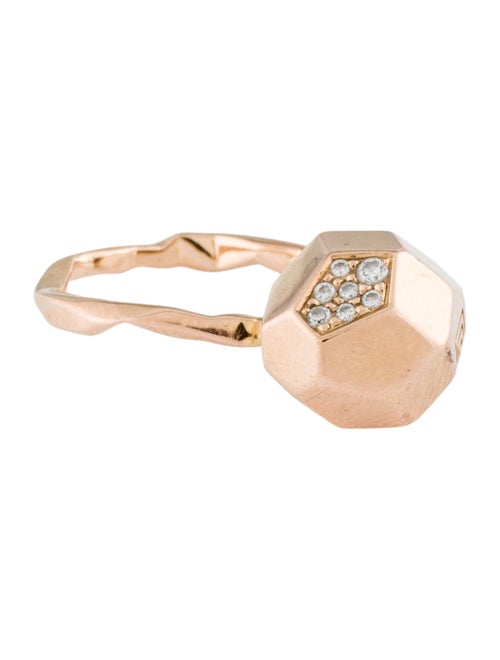 Mimi So 18K Diamond Geometrical Cocktail Ring