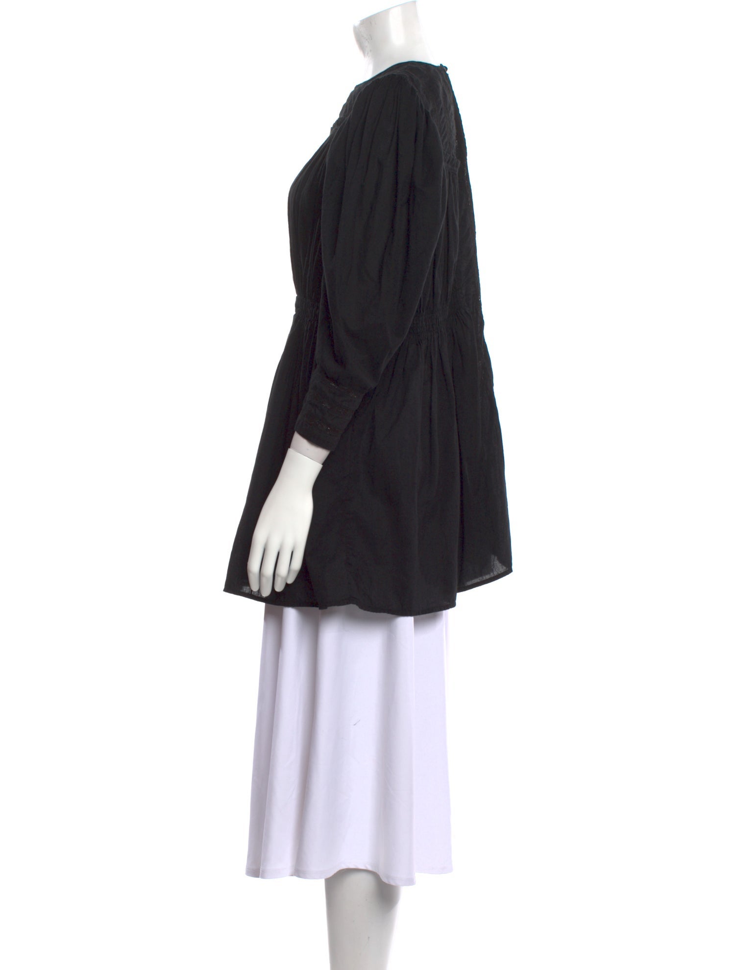 Mimi Prober Crew Neck Long Sleeve Tunic